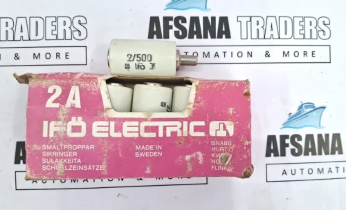Set of 5x IFO Electric 2/500 2A 500V Ceramic Bottle Fuses - Image 7