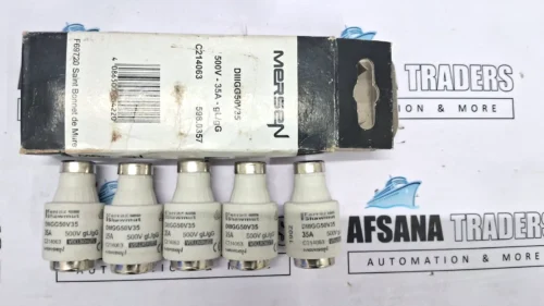 Set of 5x Mersen (C214063) Diiigg50v35 500v 35a Gl/Gg Fuses Fusibles Sicherungen