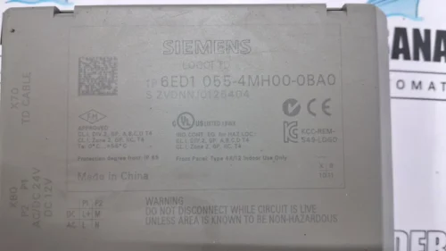 Siemens 1p 6ed1 055-4mh00-0ba0 logo! td text display ac/dc 24v - Image 9