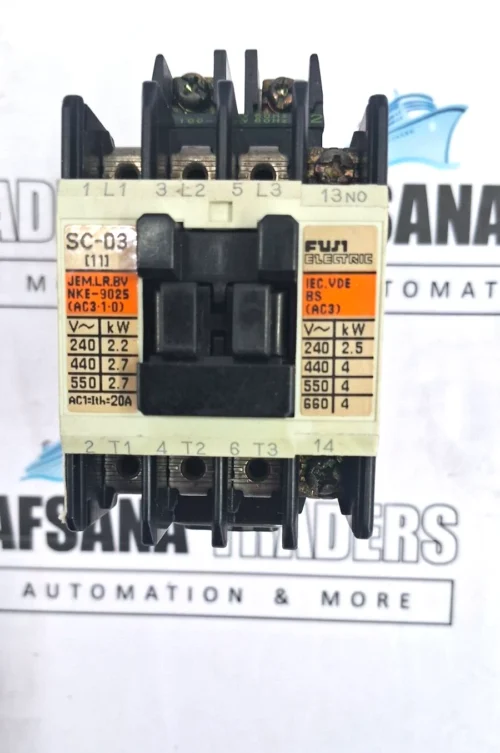 fuji electric Sc-03[11] Magnetic Contactor 100-110v 60hz 11a