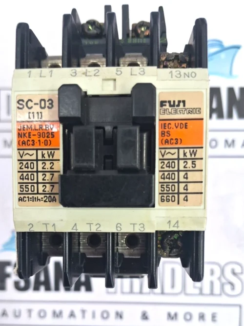 fuji electric Sc-03[11] Magnetic Contactor 100-110v 60hz 11a - Image 4