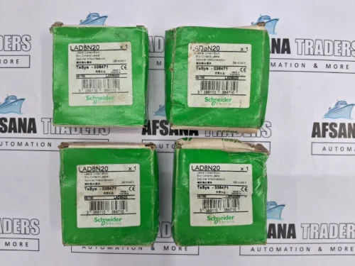 lot of 4x Schneider electric lad8n20 lateral contact block