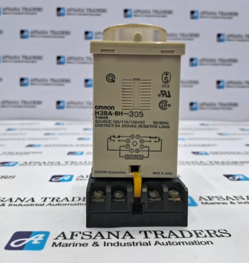 OMRON | H3BA-8H-305 | 0 TO 1 | MIN | TIMER WITH BASE - Image 4