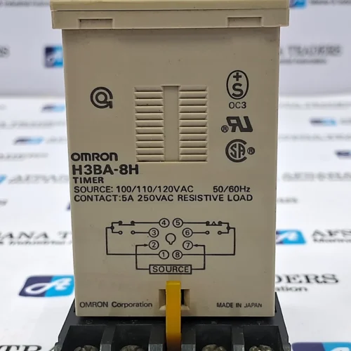 OMRON | H3BA-8H | 0 TO 0.5 | MIN | TIMER WITH BASE - Image 7