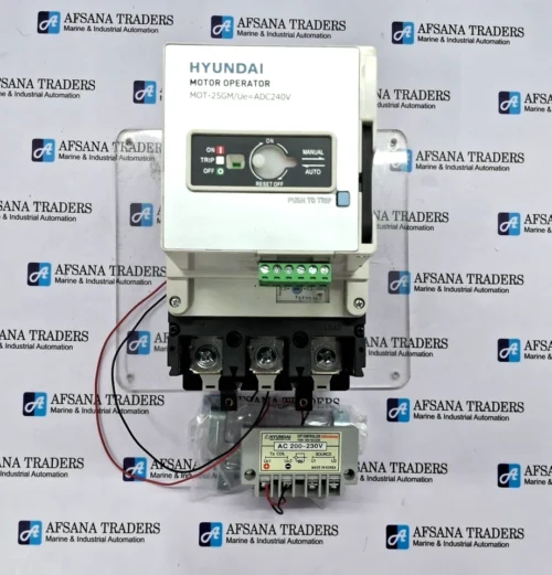 HYUNDAI MOT-25GM,HGM100/125/250,HGM250S MOTOR OPERATOR WITH MCCB& UVT CONTROLLER