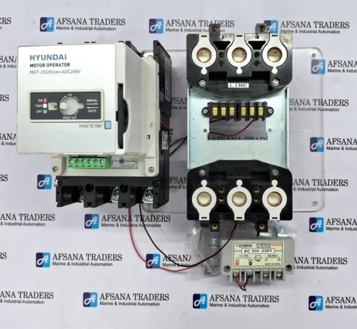 HYUNDAI MOT-25GM,HGM100/125/250,HGM250S MOTOR OPERATOR WITH MCCB& UVT CONTROLLER - Image 2