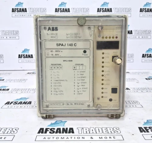 ABB | SPAJ140C | 1MYN742751-B | 50HZ 18-80V | OVERCURRENT AND EARTH-FAULT RELAY - Image 3