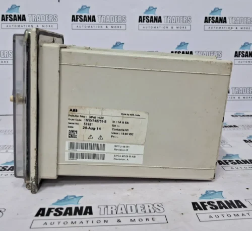 ABB | SPAJ140C | 1MYN742751-B | 50HZ 18-80V | OVERCURRENT AND EARTH-FAULT RELAY - Image 9