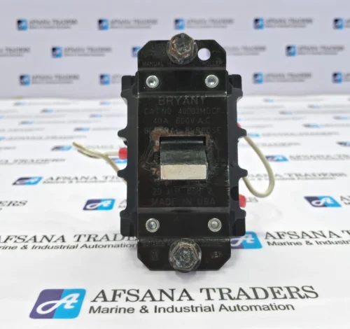 BRYANT | 40003MDCF | 40A 600VAC | MANUAL MOTOR CONTROLLER SWITCH