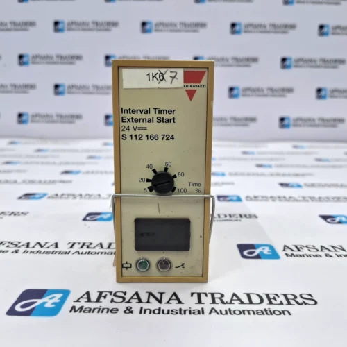 CARLO GAVAZZI | SA 105 724 | 24V | 3 TO 60 SEC | DELAY ON OPERATE