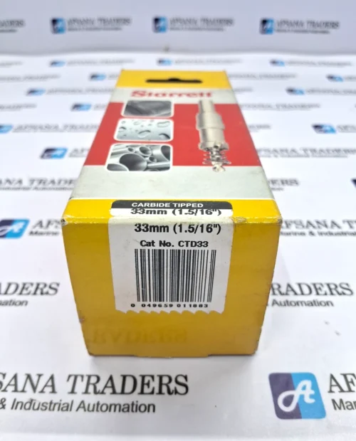 STARRETT | CTD33 | 33MM (1.5/16") | ARBIDE TIPPED HOLE SAW - Image 11