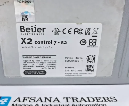 BEIJER ELECTRONICS | X2 CONTROL 7-B2 | 630001805 | REV.1 | DISPLAY - Image 17