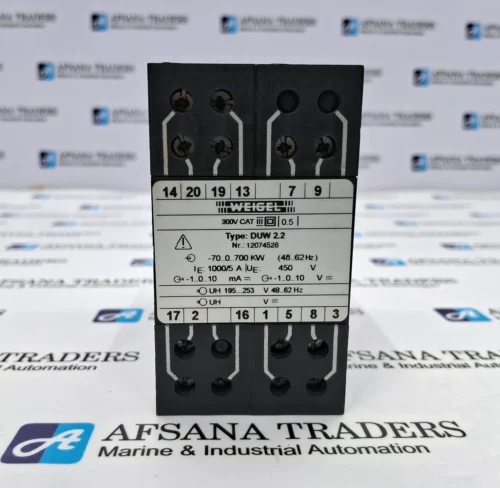 WEIGEL | DUW 2.2 | POWER MEASURING TRANSDUCERS
