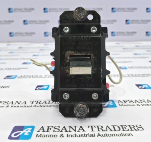 BRYANT | 40003MDCF | 40A 600VAC | MANUAL MOTOR CONTROLLER SWITCH - Image 2