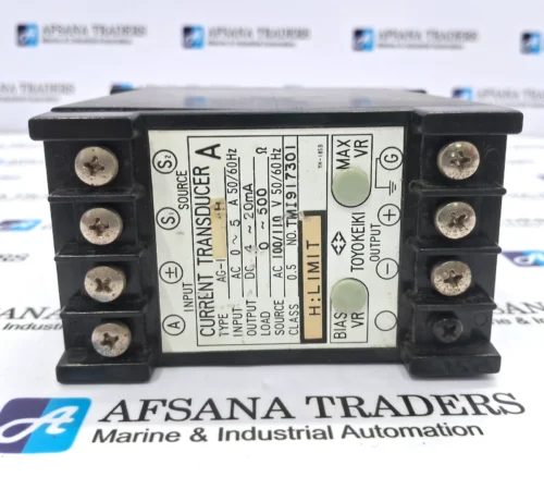 TOYO KEIKI | AG-1 | 0~500Ω | CURRENT TRANSDUCER - Image 7