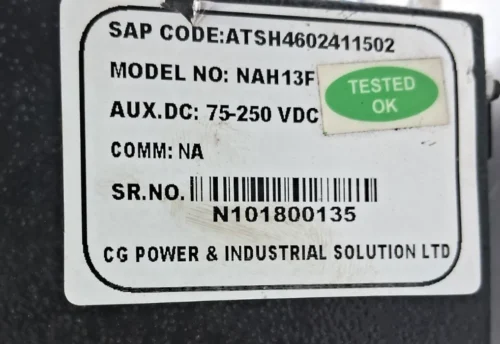 CG POWER & INDUSTRIAL SOLUTIONS | CGI 14N | NAH13F | OVER CURRENT RELAY - Image 7