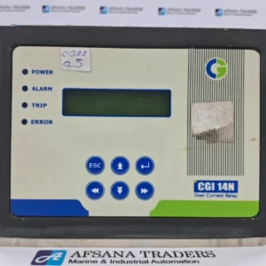 CG POWER & INDUSTRIAL SOLUTIONS | CGI 14N | NAH13F | OVER CURRENT RELAY