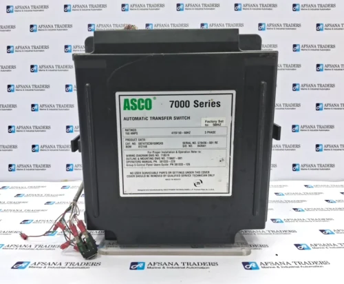ASCO 7000 SERIES AUTOMATIC TRANSFER SWITCH D07ATSC30150K5X0 150 AMPS - Image 6