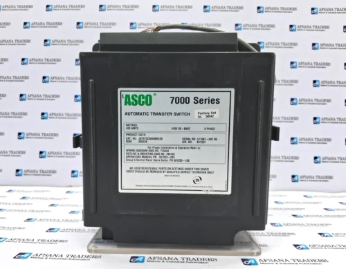 ASCO | J07ATSC30400K5X0 | 7000 SERIES | 400AMPS | AUTOMATIC TRANSFER SWITCH - Image 6