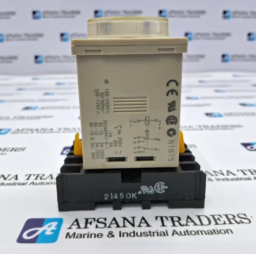 OMRON | H3CR-A8E | 0 TO 30 | SEC | TIMER WITH BASE - Image 2