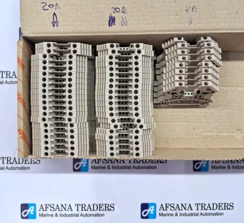 SET OF 48 WEIDMULLER | WDU 2.5 | 1020000000 | 600V 20A | TERMINAL BLOCK