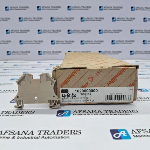 SET OF 48 WEIDMULLER | WDU 2.5 | 1020000000 | 600V 20A | TERMINAL BLOCK - Image 3