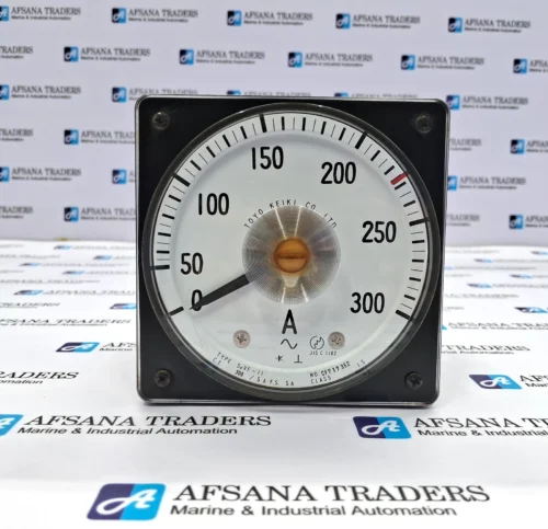 TOYO KEIKI CO., LTD. | SVF-II | CF717352 | CLASS 1.5 | RANGE 0-300 | AMP METER