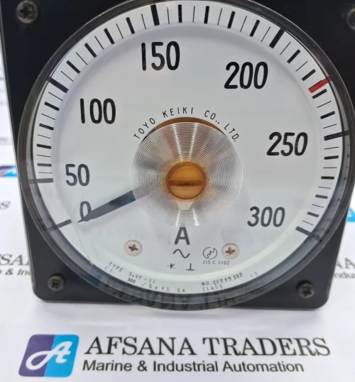 TOYO KEIKI CO., LTD. | SVF-II | CF717352 | CLASS 1.5 | RANGE 0-300 | AMP METER - Image 3