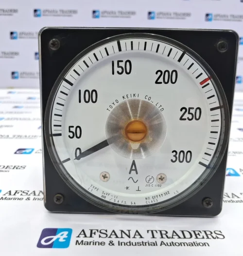 TOYO KEIKI CO., LTD. | SVF-II | CF717352 | CLASS 1.5 | RANGE 0-300 | AMP METER - Image 2