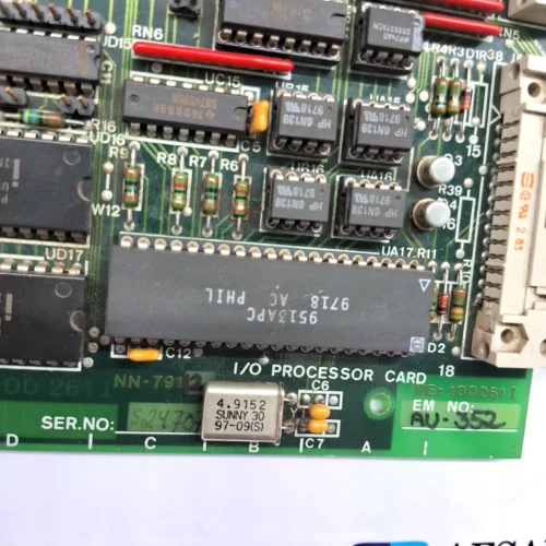 NORCONTROL AUTOMATION | HER 100261I | AU 352 | NN-791.12 | I/O PROCESSOR CARD - Image 10