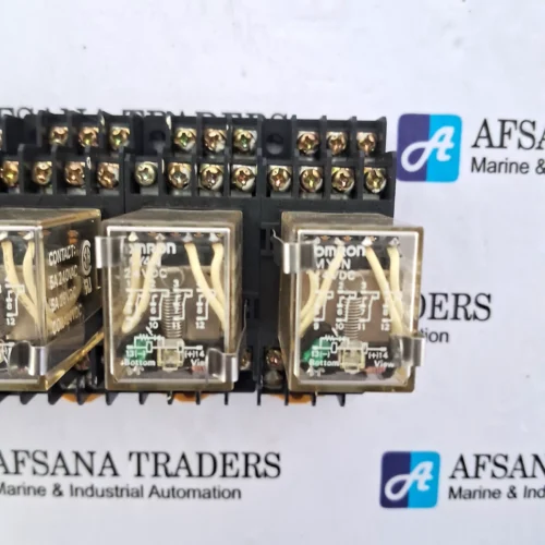 LOT OF 5X OMRON | MY4N | 10 Y2YT | 24VDC | RELAY WITH SOCKET - Image 9