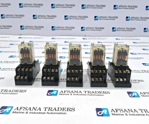 LOT OF 5X OMRON | MY4N | 10 Y2YT | 24VDC | RELAY WITH SOCKET - Image 4