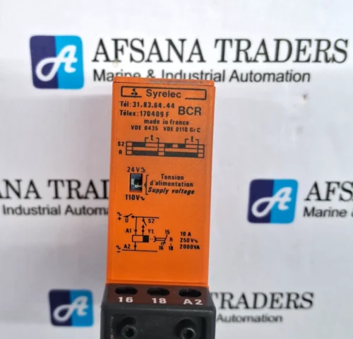 SYRELEC | BCR | 110V~ / 24V~ | 10A 250V~ 2000VA | TIMING RELAY - Image 7