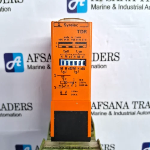 SYRELEC | TDR | 110V~ / 24V~ | 10A 250V~ 2000VA | TIMING RELAY - Image 3