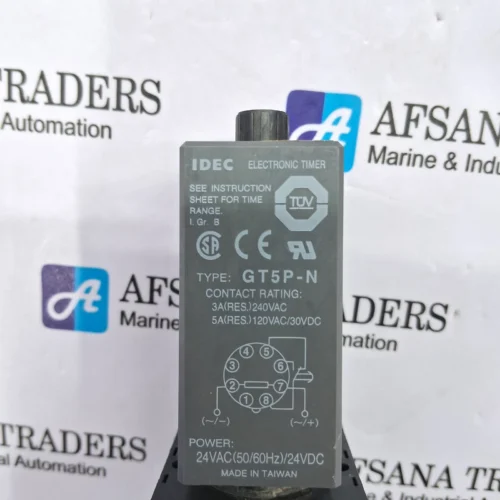 IDEC | GT5P-N | GT5P | SR2P-06A | 0 TO 10 | MIN | ELECTRONIC TIMER WITH BASE - Image 7