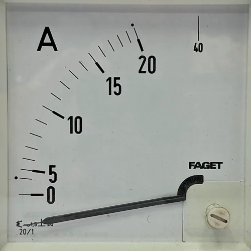 FAGET | 20/1 | 0 TO 40A | A | AM METER - Image 8