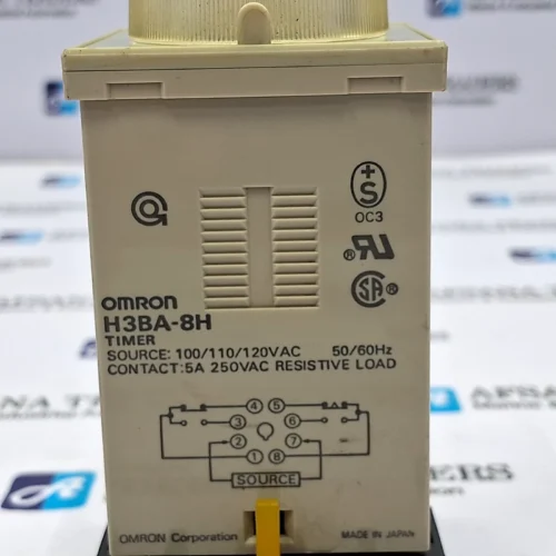 OMRON | H3BA-8H | 5A 250V | 0-10 MIN | TIMER RELAY - Image 2