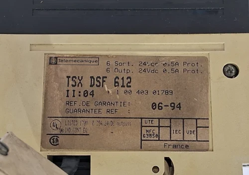 TELEMECANIQUE | TSX DSF 612 | OUTPUT MODULE - Image 9