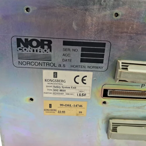 KONGSBERG | NORCONTROL | SSU 8810 | 8200049 | SAFETY SYSTEM UNIT - Image 13