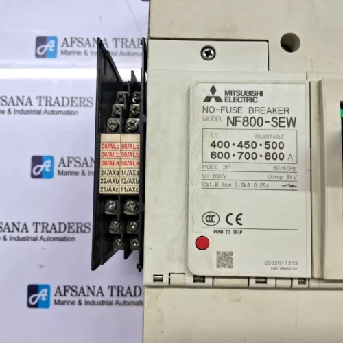 MITSUBISHI NF800-SEW 800A NO-FUSE BREAKER WITH MOTOR OPERATOR CONTROL CIRCUIT - Image 17