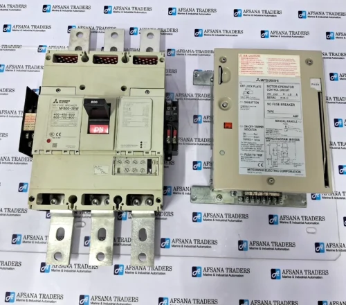 MITSUBISHI NF800-SEW 800A NO-FUSE BREAKER WITH MOTOR OPERATOR CONTROL CIRCUIT - Image 2