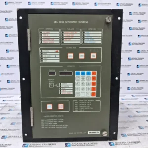 NABCO | MG-800 GOVERNOR SYSTEM | MODEL MCG CONTROL UNIT