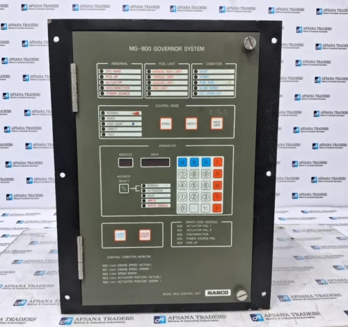 NABCO | MG-800 GOVERNOR SYSTEM | MODEL MCG CONTROL UNIT