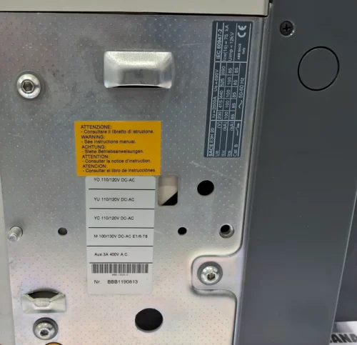 ABB | SACE EMAX E3 | SACE PR122/P-LSI | 2000A | 690V | 3P | AIR CIRCUIT BREAKER - Image 10