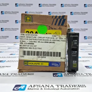 SQUARE D | 20A | 22KA | 120/240V~ | CIRCUIT BREAKER