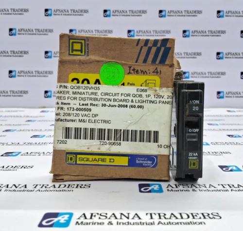 SQUARE D | 20A | 22KA | 120/240V~ | CIRCUIT BREAKER