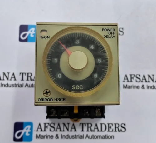OMRON | H3CR-H8L | 0 TO 6 | SEC | 24VDC/AC | TIMER WITH BASE
