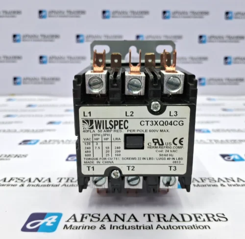 WILSPEC | CT3XQ04CG | 24 VAC | 3 POLE | MAGNETIC CONTACTOR - Image 2