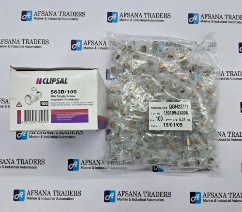 100PCS SET CLIPSAL | 563B/100 | 40A | SINGLE SCREW INSULATED CONNECTOR QGH22771