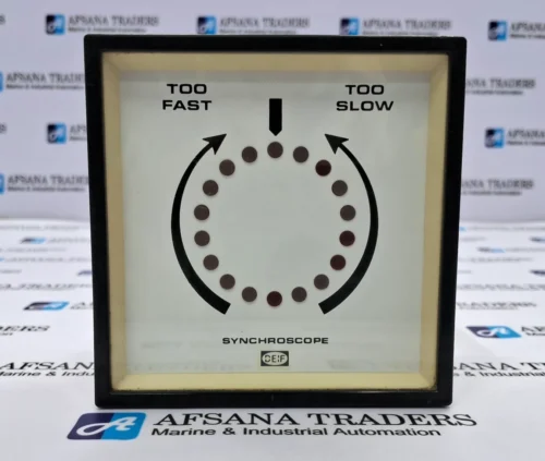 DEIF | TOO FAST | TOO SLOW | 37943-2 | 440V | SYNCHROSCOPE METER